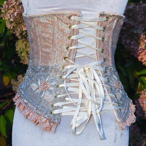SOLD Fantasy Couture Bustier Corset Sample - Picture 4 of 5